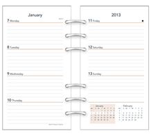 Loose Leaf Preference 3 x 6 Organizer Inserts